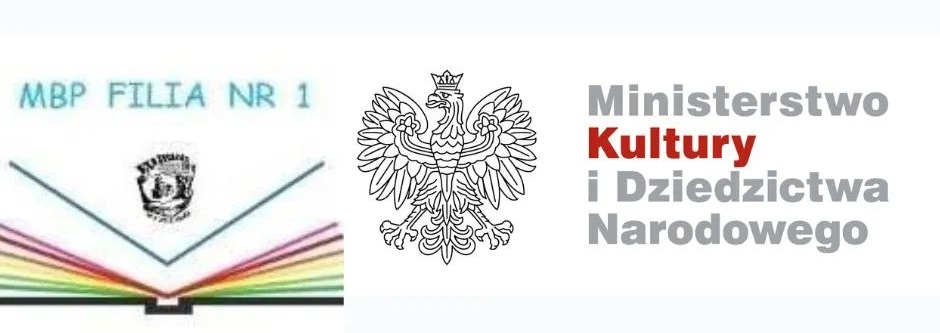 Logotypy MKiDN oraz Filii nr 1